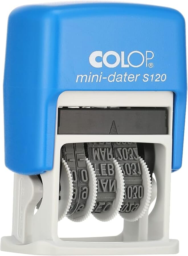 Colop s120 date stamper - 4 mm